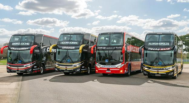 Nuevos coches incorporados por Flecha Bus