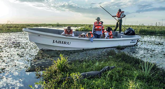 Carlos Pellegrini - Paseo en lancha