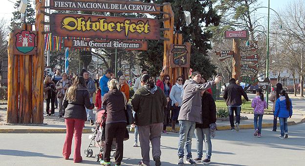 Villa General Belgrano promociona la Fiesta de la Cerveza
