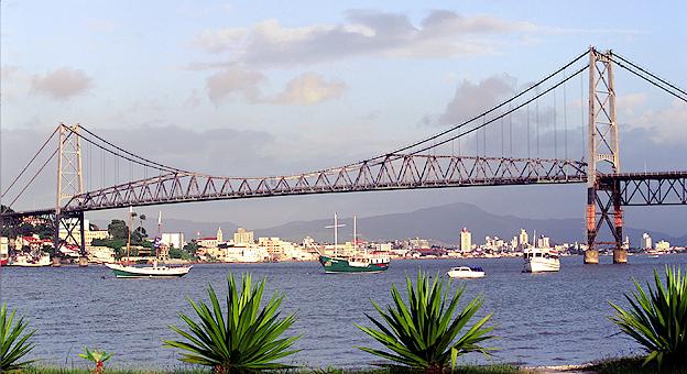 Florianópolis - Puente Hercilio Luz. 