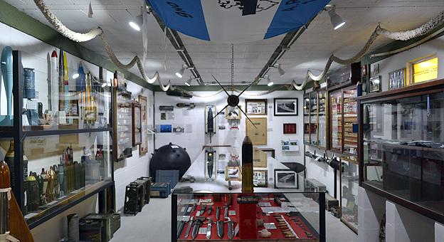 Sala del museo de municiones