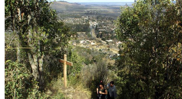Ascenso al cerro La Cruz