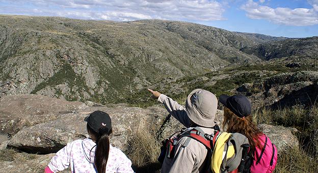 Avistaje de aves en la quebrada