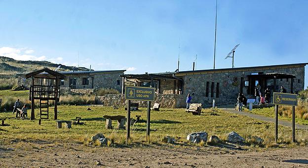 Centro de interpretacion del Parque Nacional Quebrada del Condorito