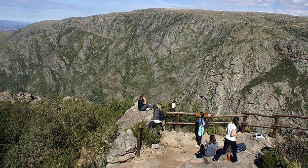 Primer balcón de la zona norte