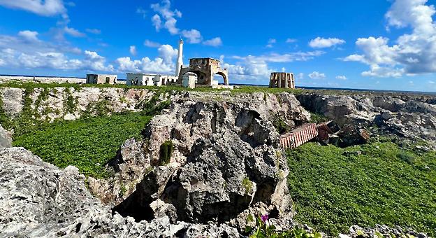 Ruinas de isla Sombrero